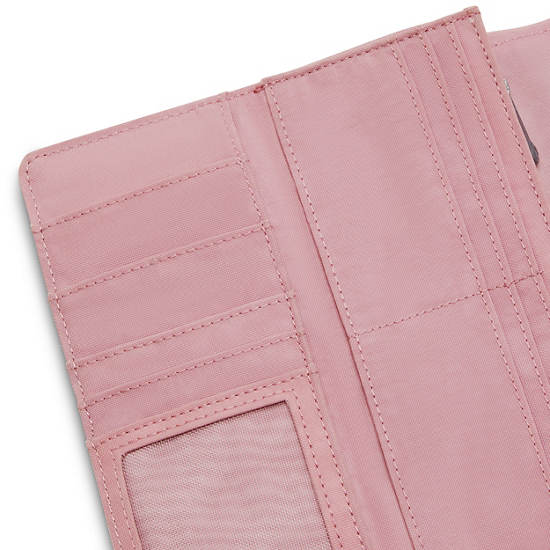 Kipling Money Land Snap Plånbok Rosa | SE 1420IL